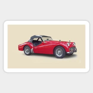 1962 Triumph TR3B Sticker